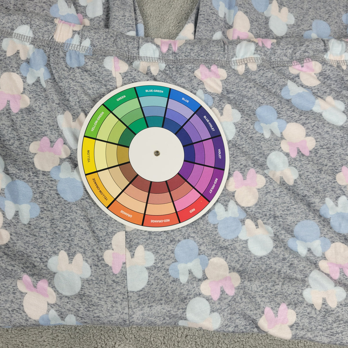 Disney Womens Pajama Pants Size 3X Grey Pastel Mickey Minnie Mouse Drawstring Sleep  NOV142E