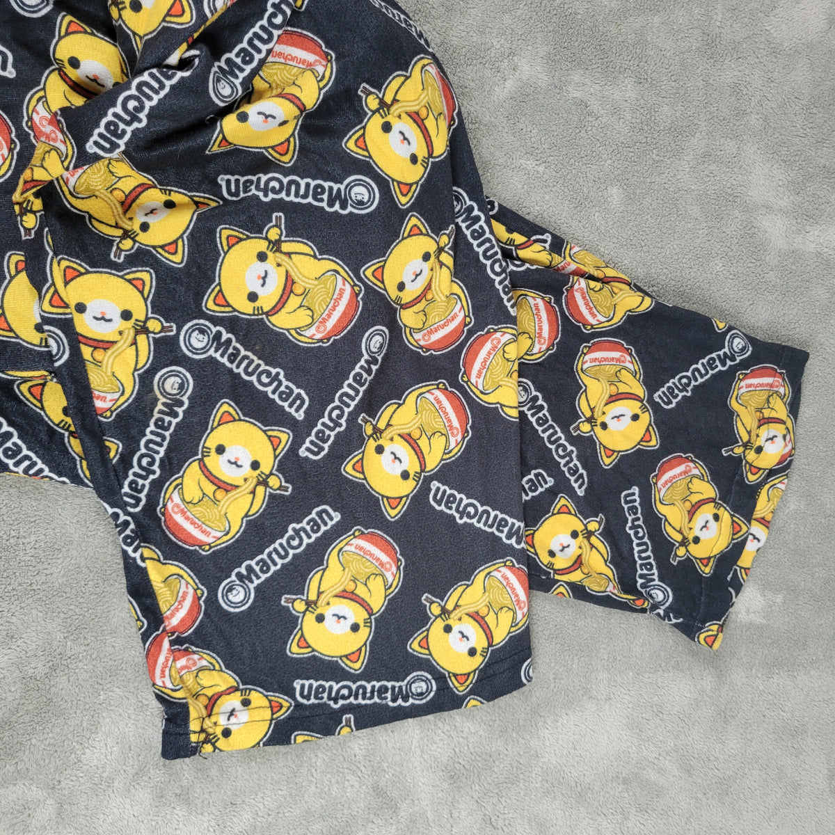 MaruChan Ramen Noodle Lucky Cat Pajama Pants Womens 2XL XXL Lounge Sleepwear NOV120E