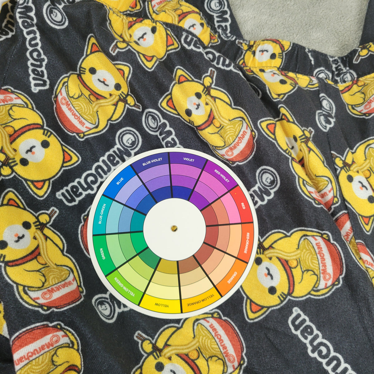 MaruChan Ramen Noodle Lucky Cat Pajama Pants Womens 2XL XXL Lounge Sleepwear NOV120E