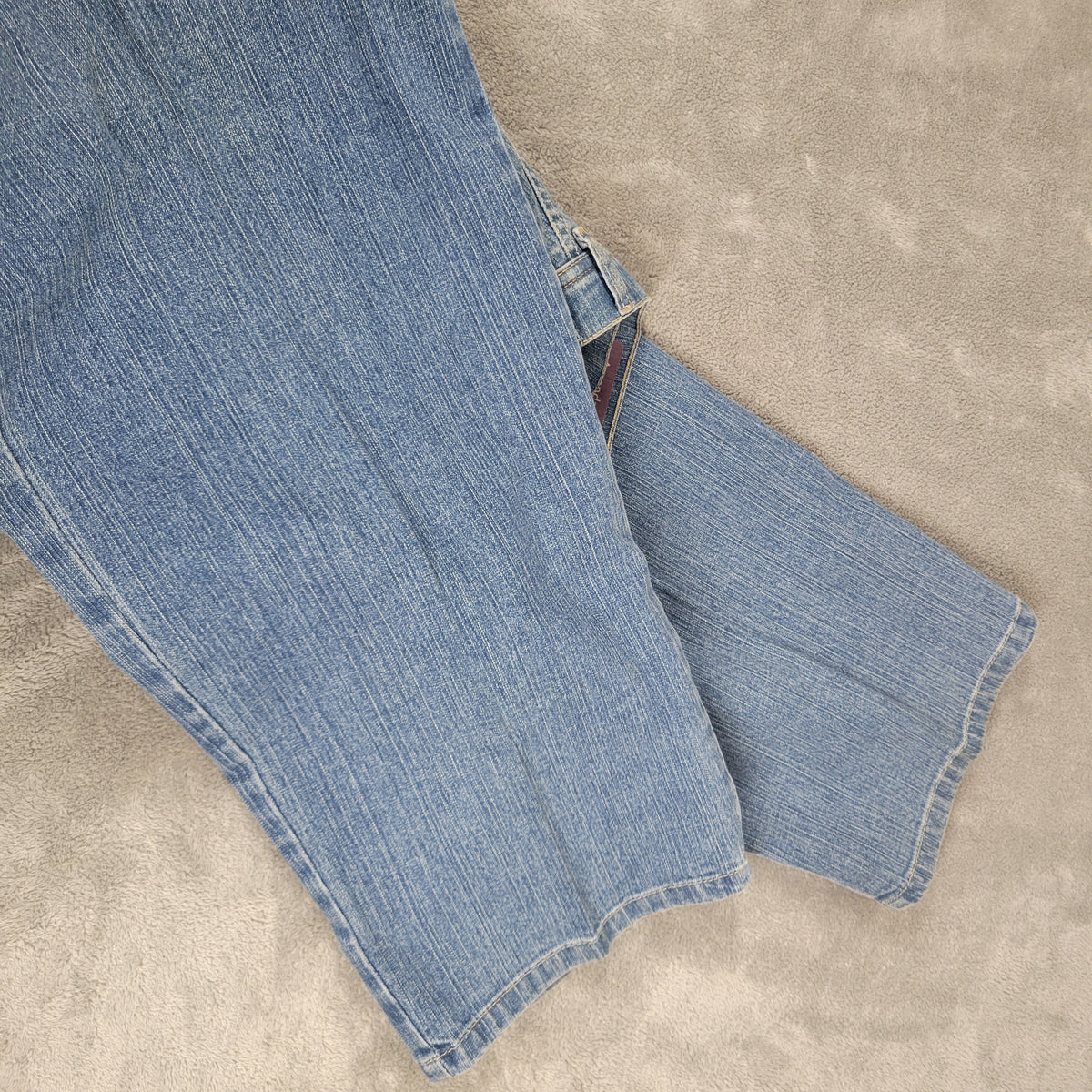 Gloria Vanderbilt Amanda Jeans Womens 20W Medium Wash Straight Leg Denim Plus SL7E