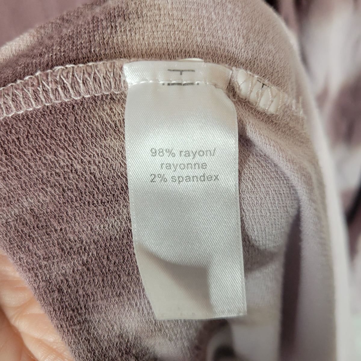 Maurices Open Knit Cardigan 2X Plus Brown White Tie Dye Long Sleeve Slit Top