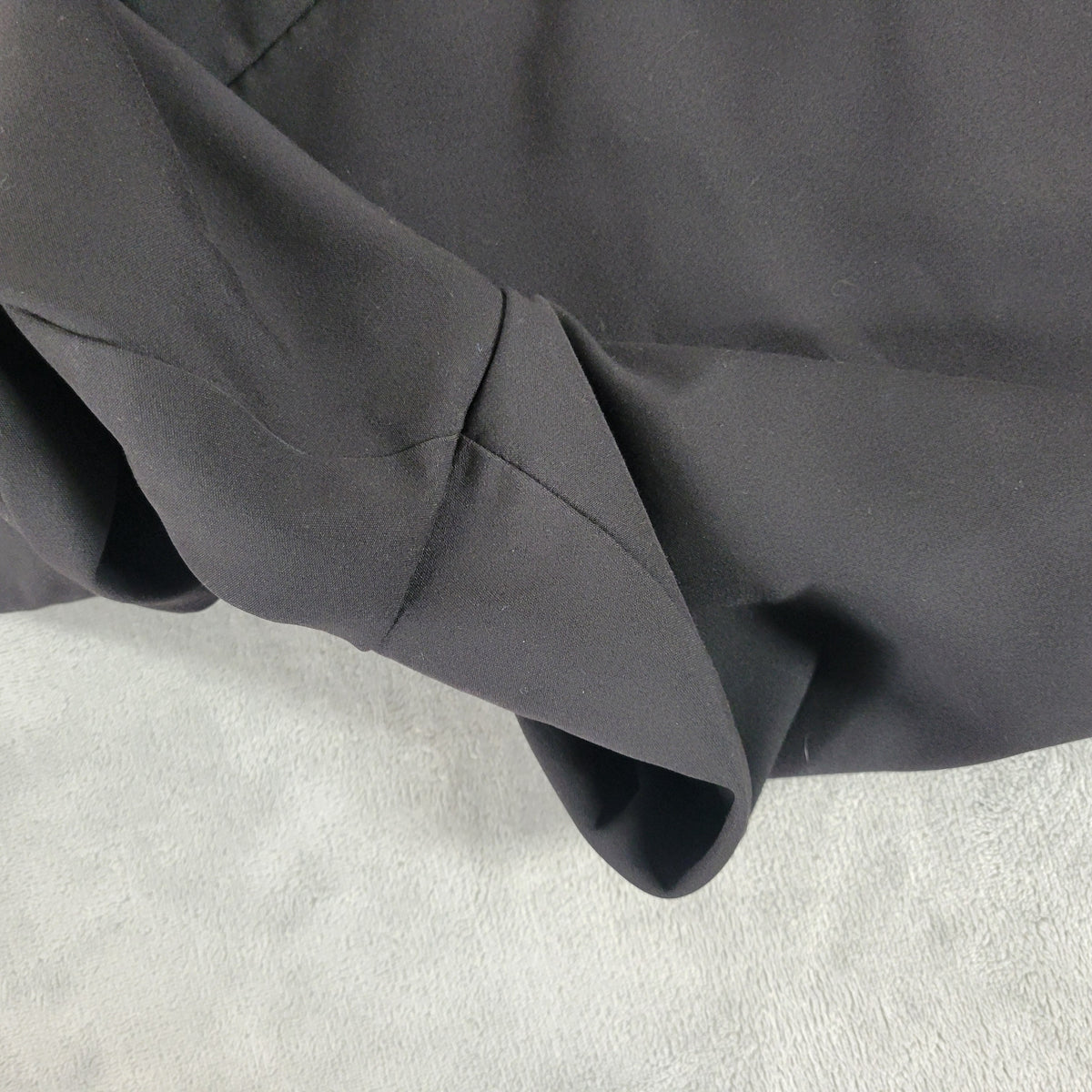 Worthington Womens 20W Black Dress Pants Straight Leg Stretch Business Casual BLA144E