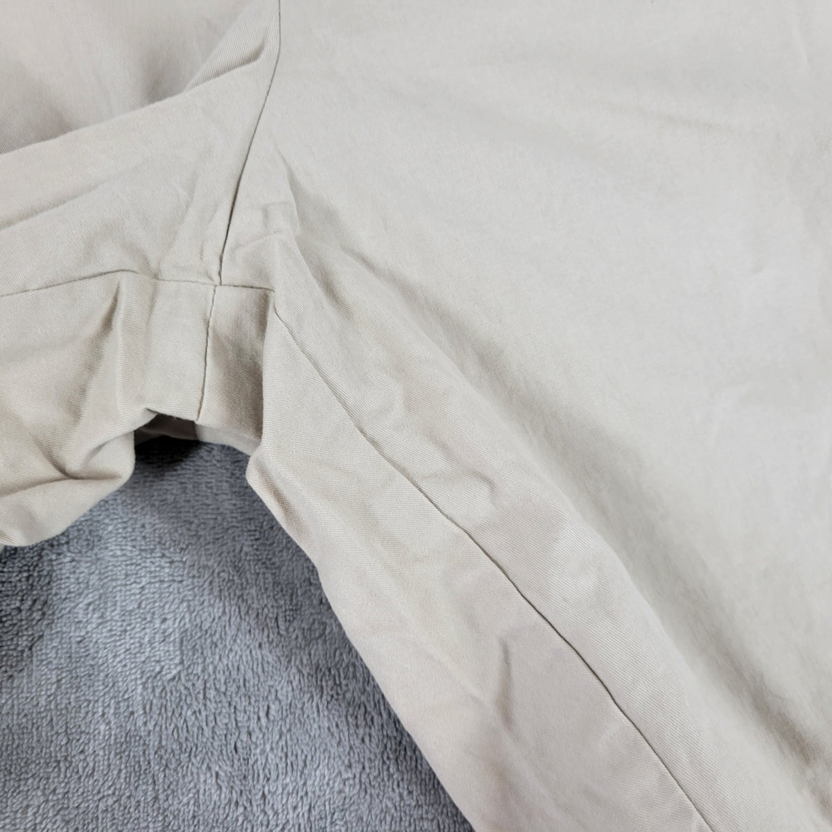 Columbia Shorts Womens 24W Beige Khaki Cotton Hiking Inseam 10.5 CASUAL C25E