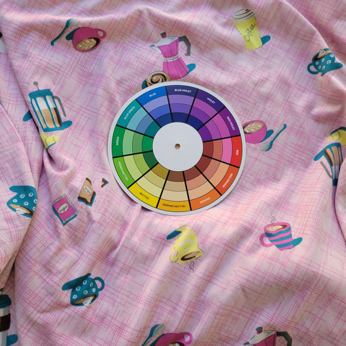 Joyspun 2X 3X Sleep Shirt Pajama Top Coffee Cups Plus Size Short Sleeve Lounge NOV103XE