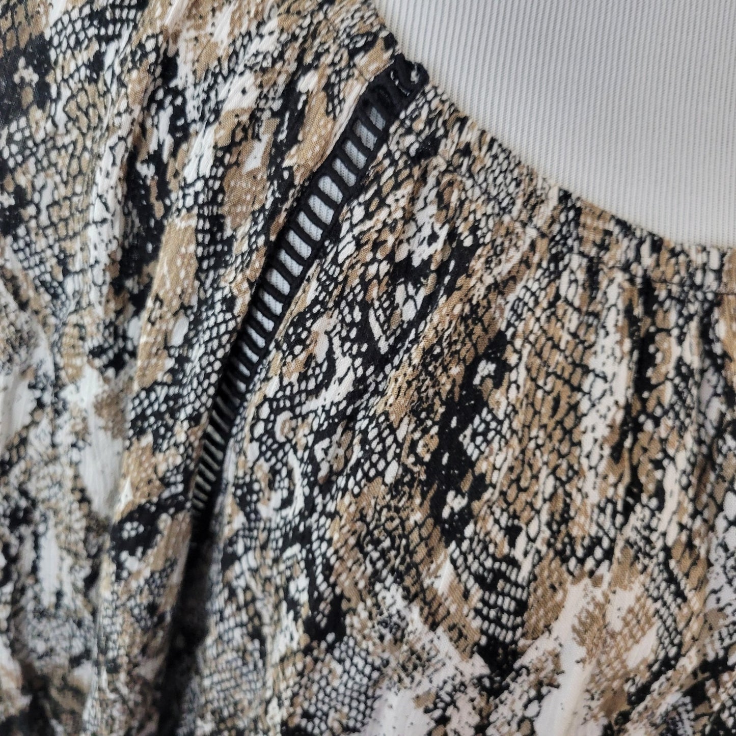 INC International Concepts Womens Top XXL Plus Bell Sleeve On Off Shoulder Black