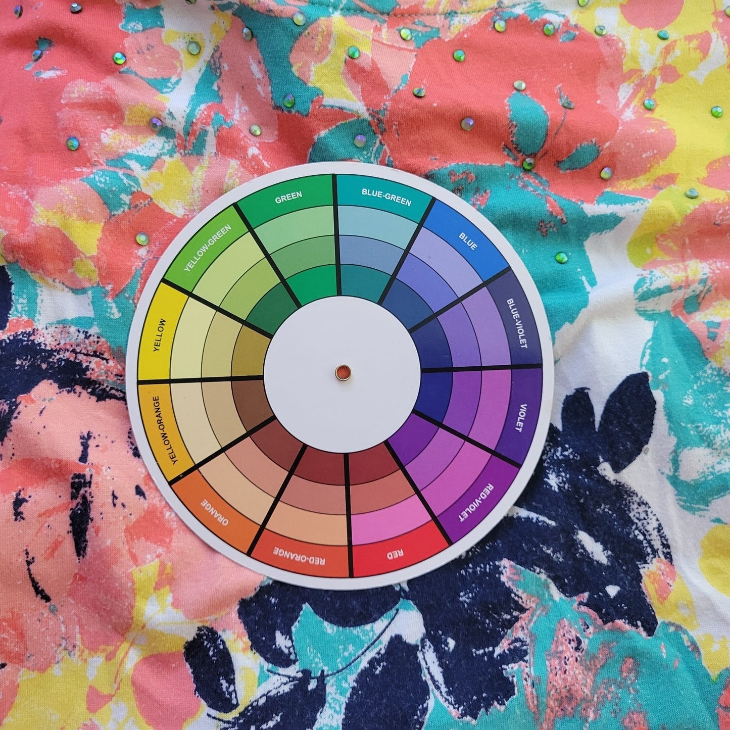 Ruby Rd Womens Top 1X Plus Tunic Pink Yellow Floral Rayon Spandex Asymmetric