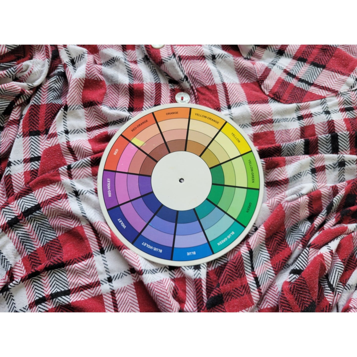 Cato Est 1946 Womens Top 2X Plus Pajama 3/4 Sleeve Red Plaid Pocket Loungewear