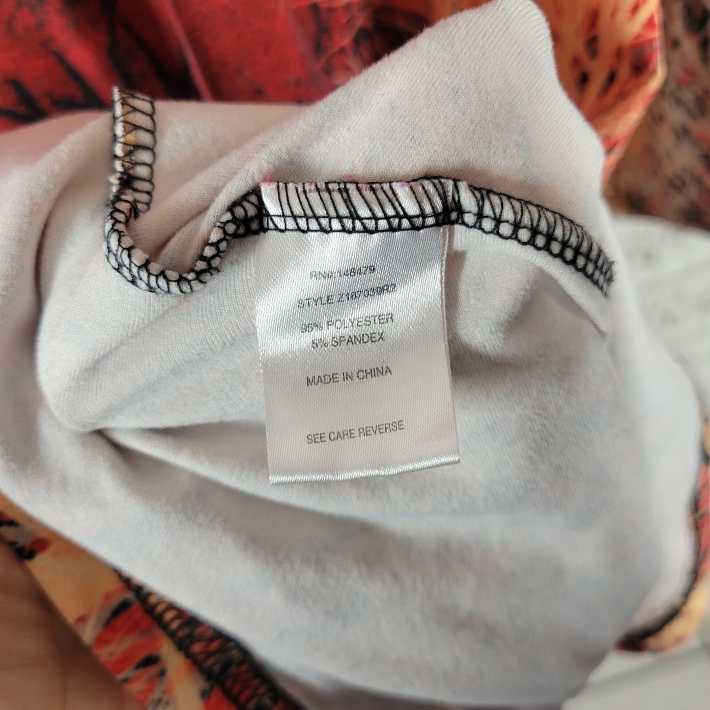 Azalea Firmiana Womens Dress 3X Plus Mini Casual Burgundy Pink Trees Poly Blend