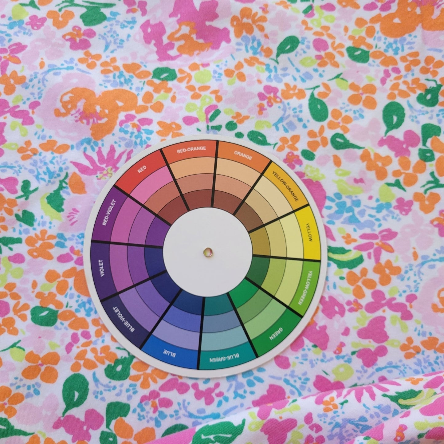 Kim Rogers Women Top 2X Plus Tee Short Sleeve Orange Floral Comfy Perfectly Soft