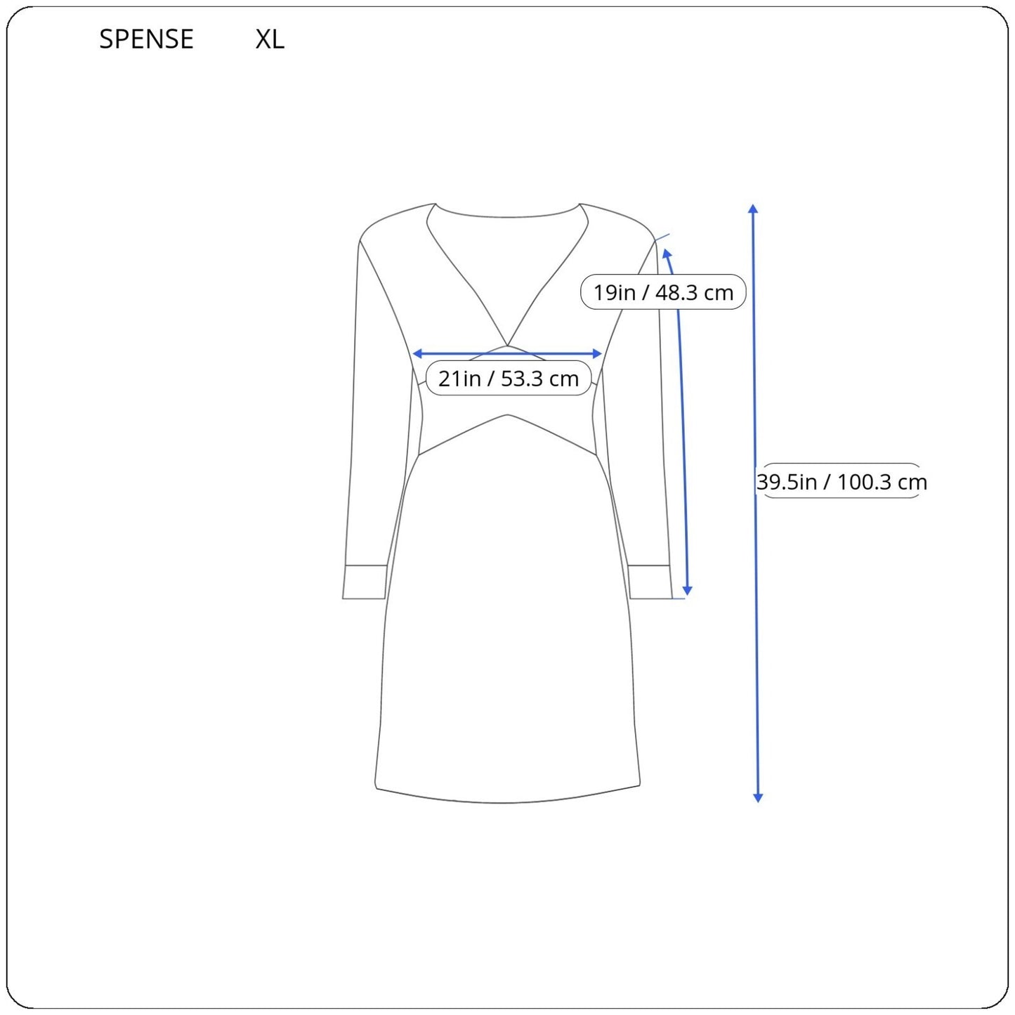 Spense Womens Dress Extra Large 3/4 Sleeve Muted Black Dark Gray Casual Pleated