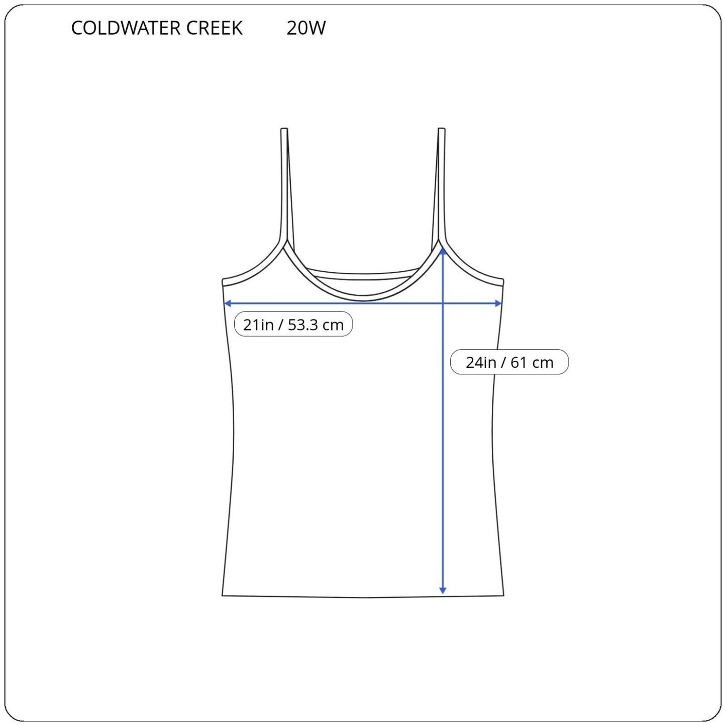 Coldwater Creek Womens Swim Top 20W Plus Black Floral Adjustable Spaghetti Bra