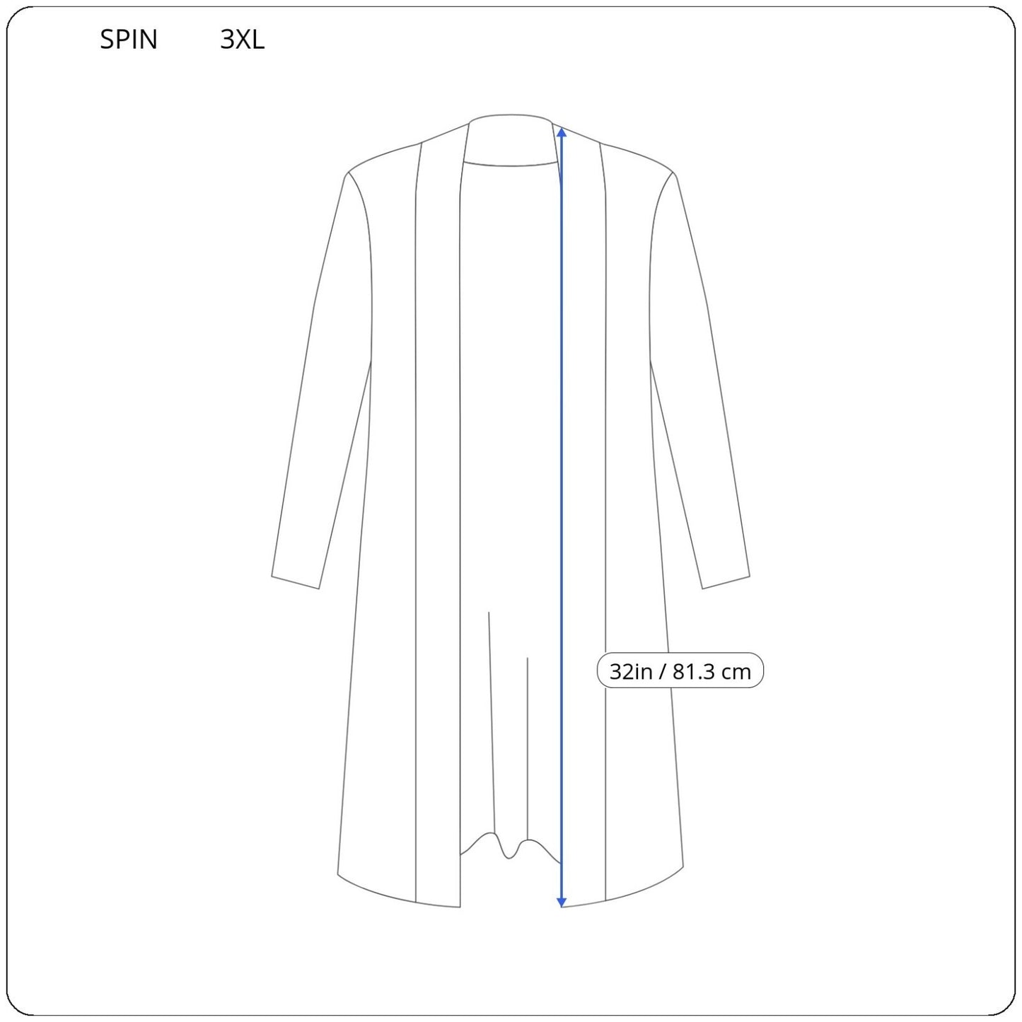 Spin USA Womens Top 3XL Plus Open Lace Duster Yellow Rayon Spandex Career