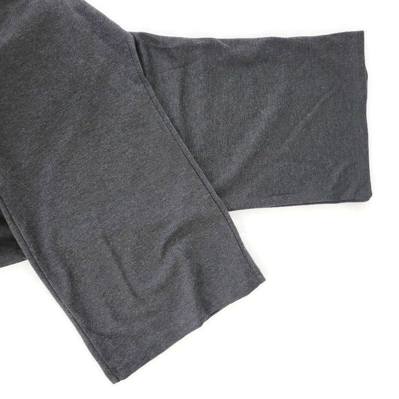 Woman Within Women Pants 34WP Plus Petite Pull On Straight Leg Muted Black Comfy