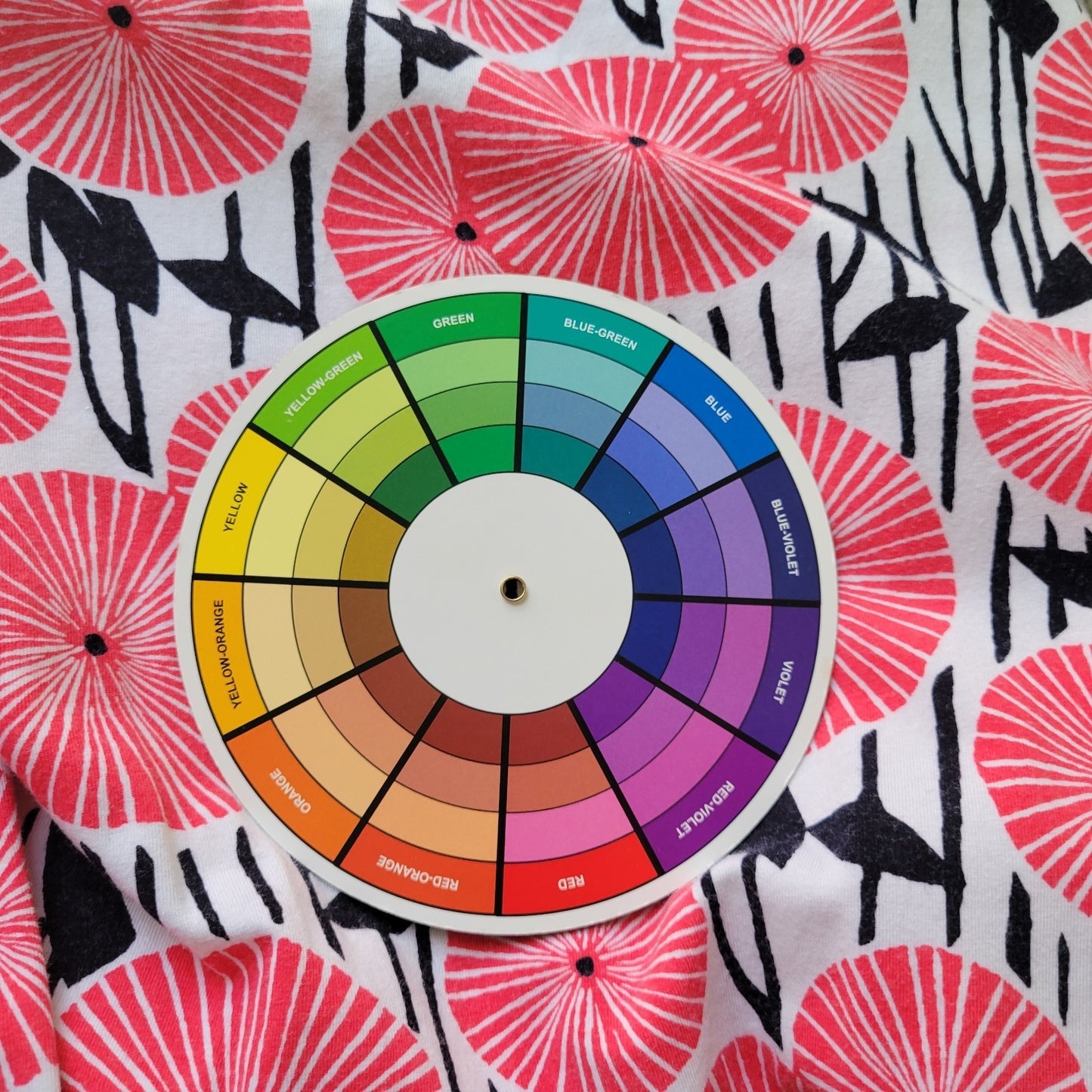 Westbound Womens Top 3X Plus Tee Cap Sleeve Red Geometric Cotton Blend Pocket