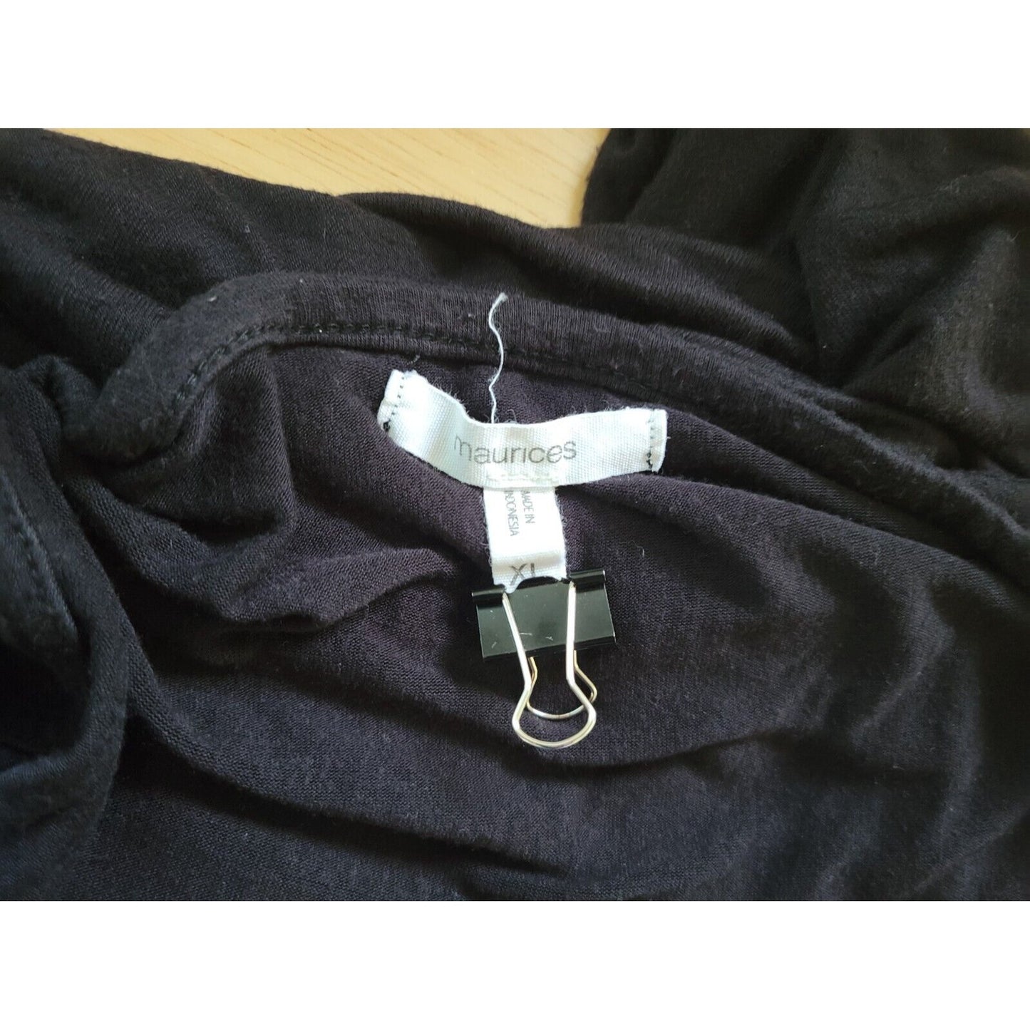 Maurices Womens Top Extra Large Tank Geometric Black Geometric Lined Lace