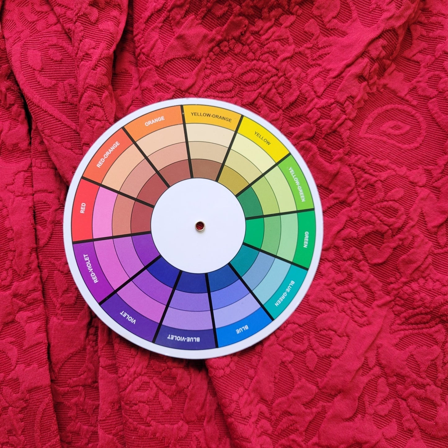 Maggie Barnes Womens Jacket Dress 5X Plus 3/4 Sleeve Red Paisley Office Wedding