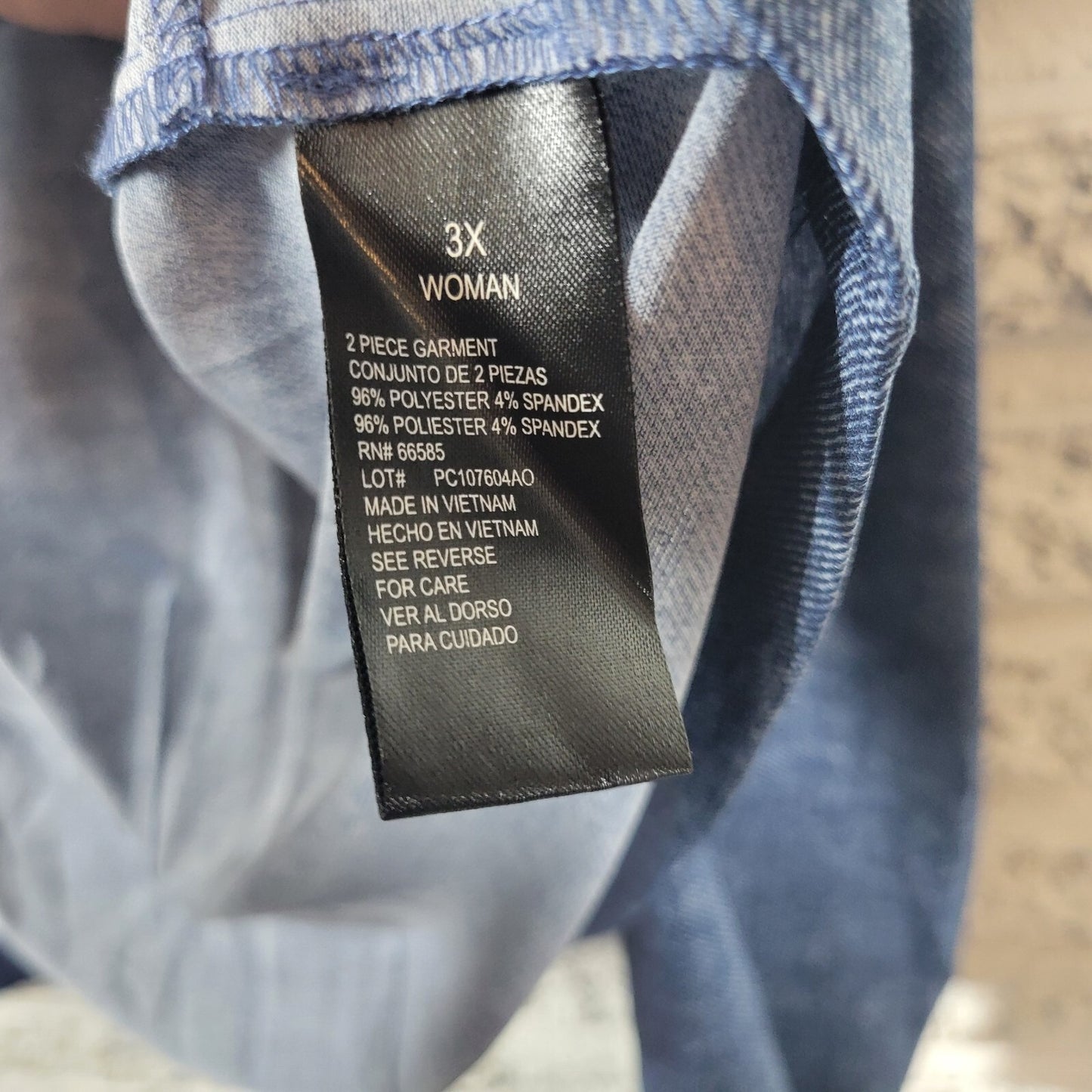 Perceptions Womens Top 3X Plus Crop Long Sleeve Open Shrug Blue Casual Stretchy