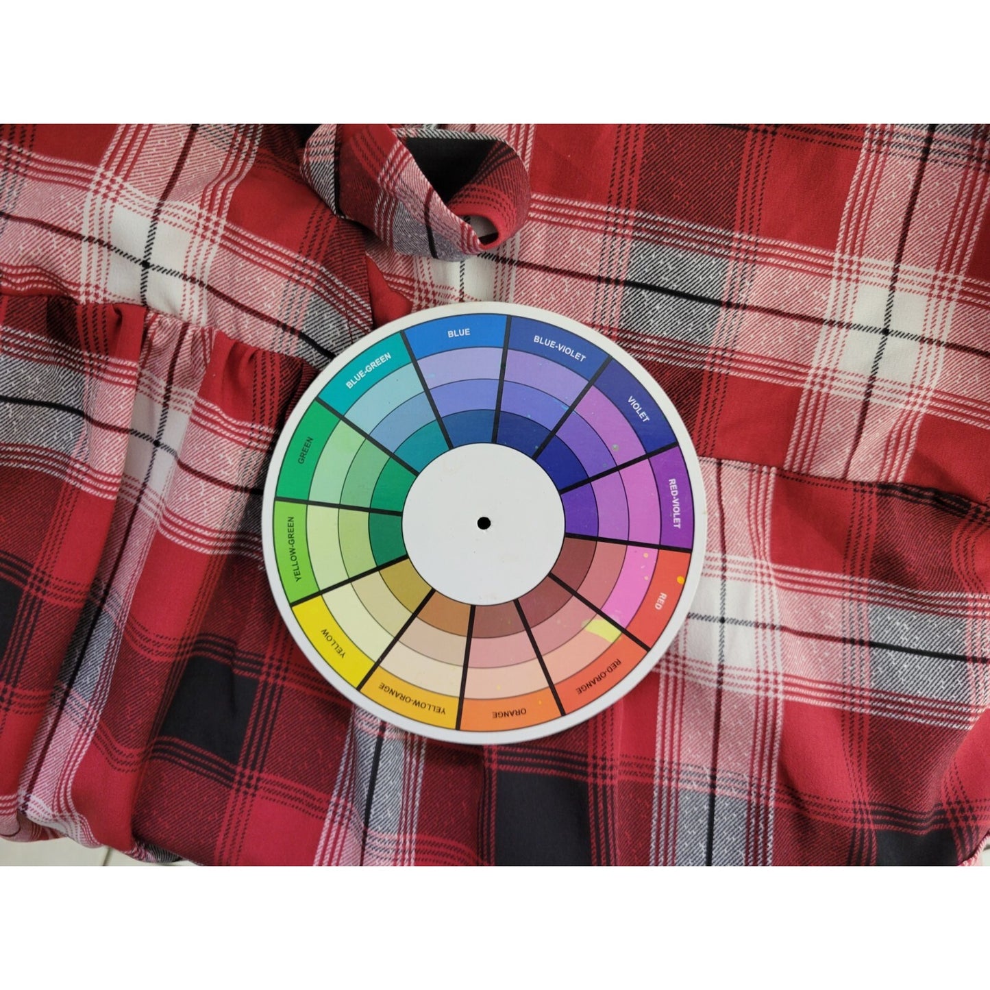 Shein Womens Top 3XL Plus Long Sleeve Red Plaid Pullover Casual Poly Blend