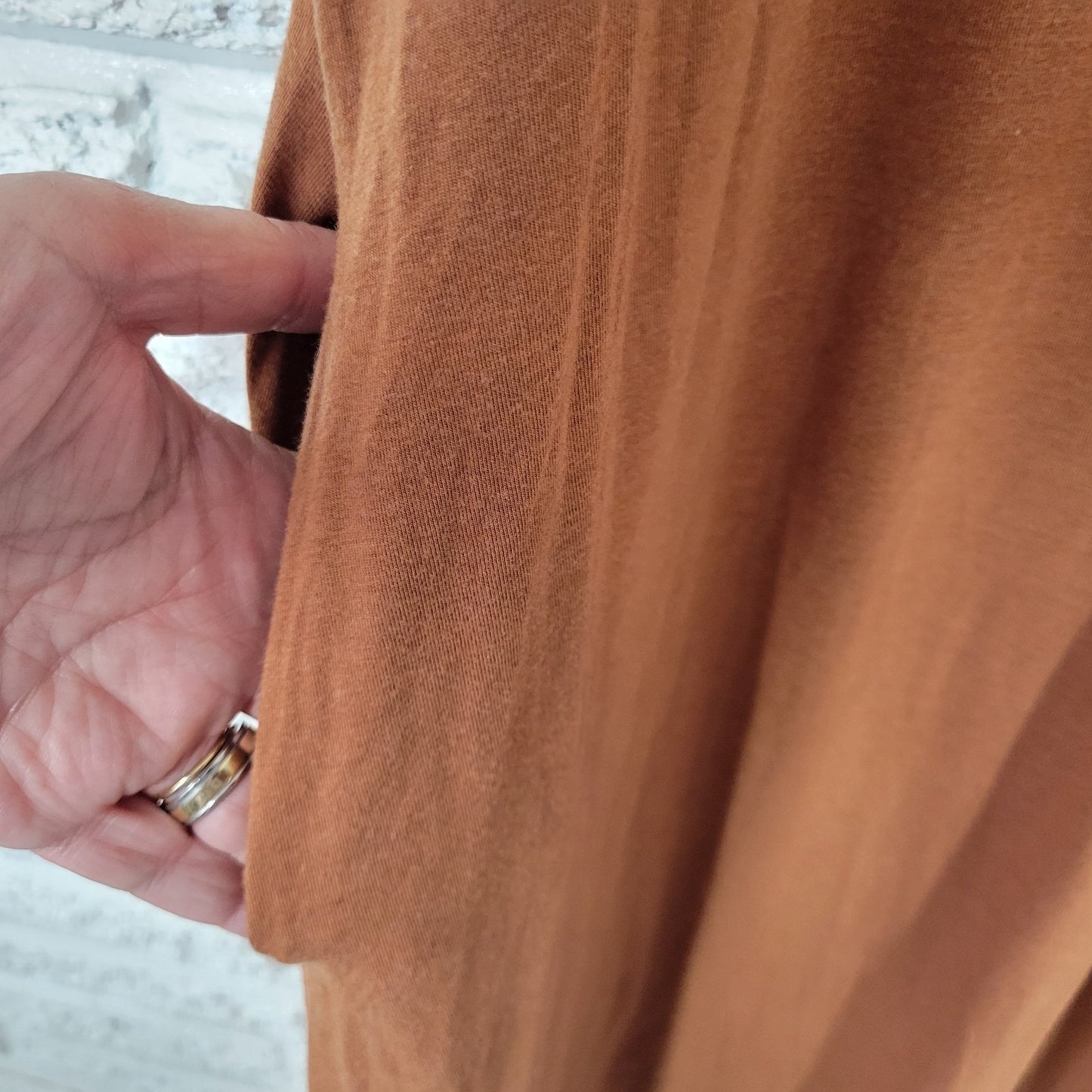 Cato Est 1946 Womens Dress 18W 20W Plus Brown Short Sleeve Pockets Casual Comfy