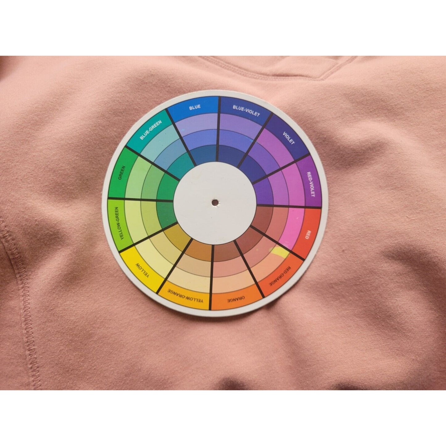 Susan Graver Womens Sweatshirt 1X Plus Ruched 3/4 Sleeve Mocha Brown Pockets