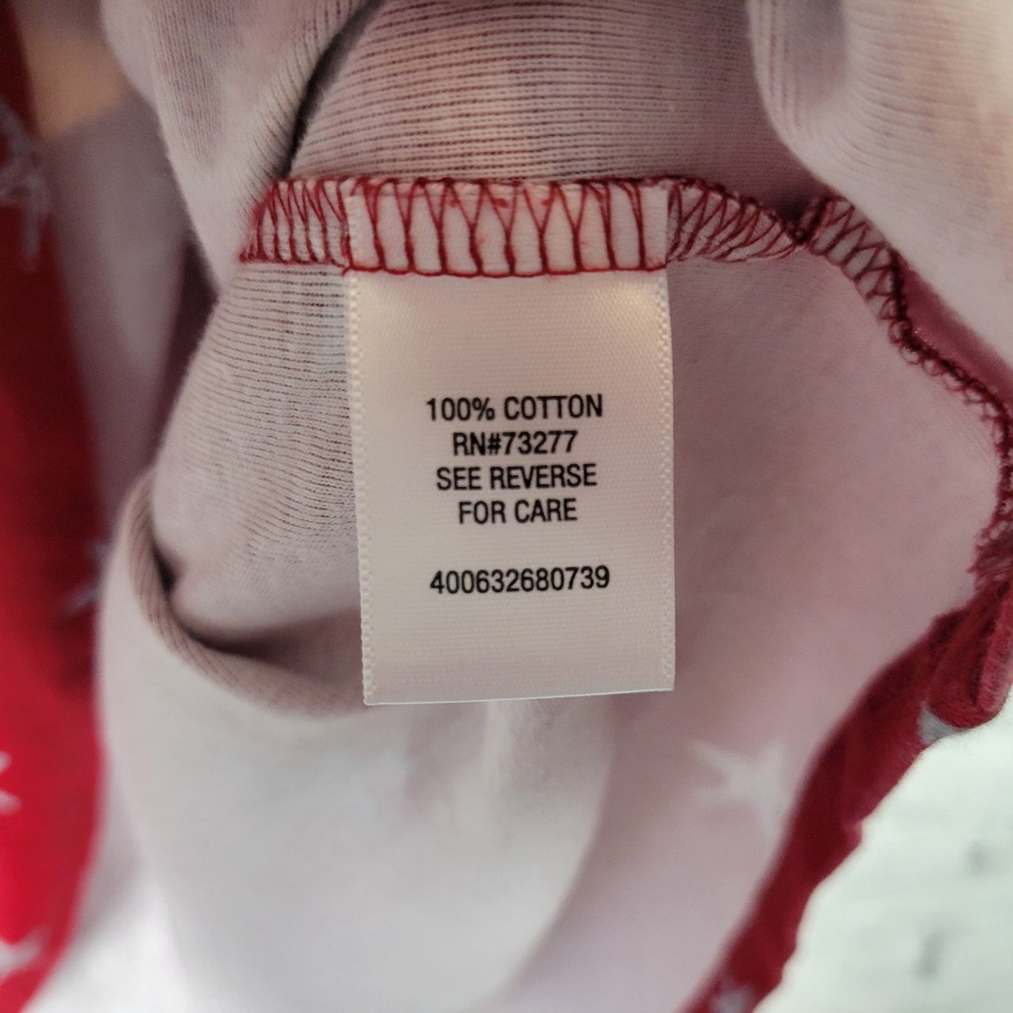 Croft Barrow Women Top 3X Plus Tee Short Sleeve Red Starfish Cotton Casual Comfy