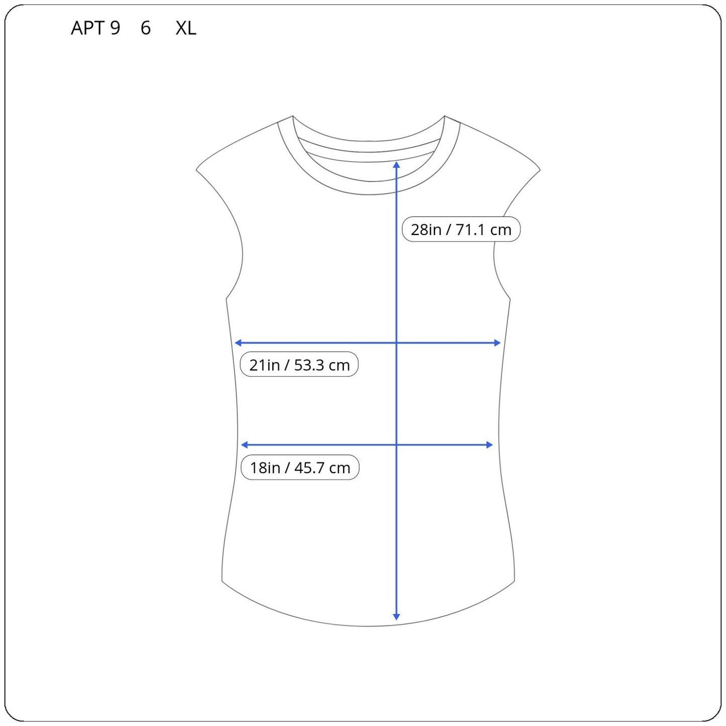 Apt 9 Womens Top Extra Large Sleeveless Black Animal Print Comfy Poly Blend