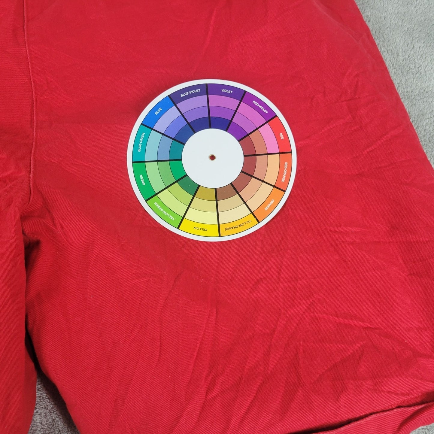 Karen Scott Sport Womens Shorts 18 Plus Cotton Red Zip Fly Lightweight Cuffed