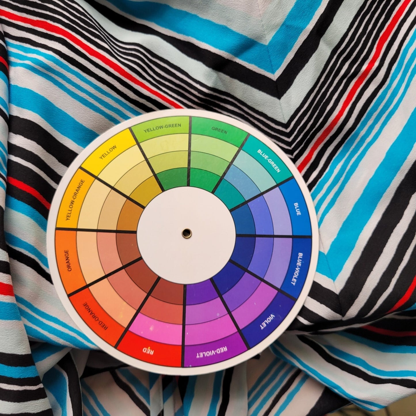 Jones New York Signature Women Top 3X Plus Dolman Sleeve Blue Stripe Lightweight