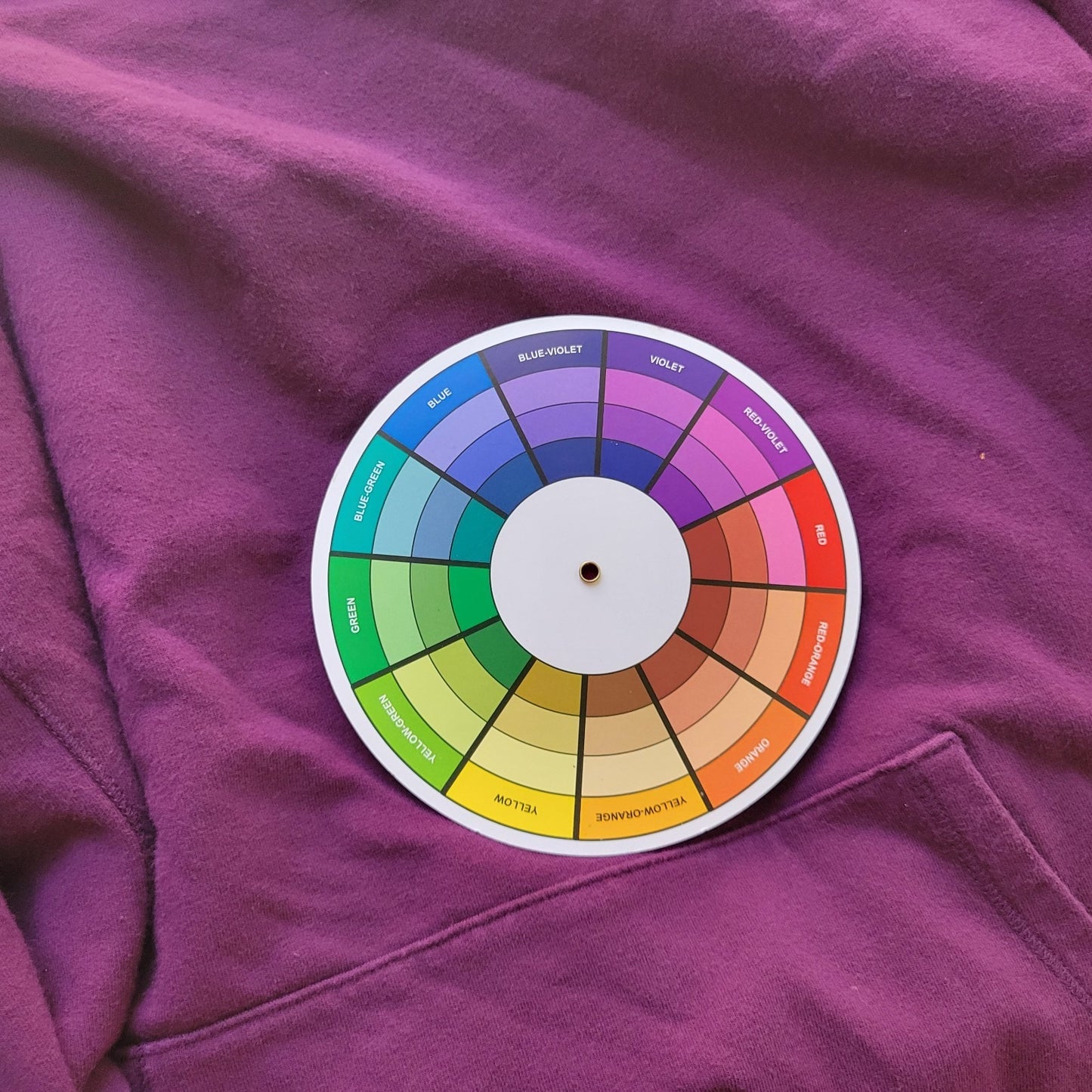 B Active Womens Sweatshirt 26 28 Plus Hoodie Purple Cotton Blend Pockets Active