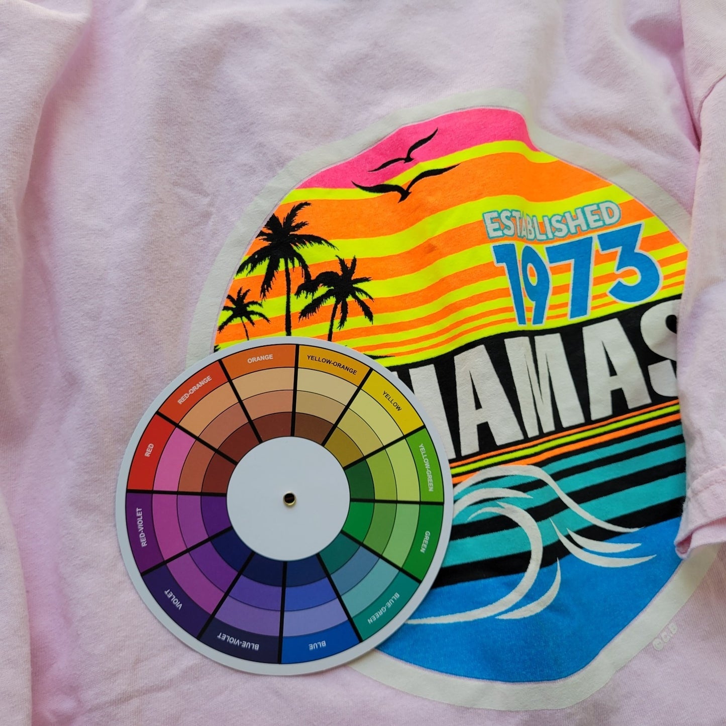 Caballero Unisex Tee Men XL Women 1X 2X Plus Est 1973 Bahamas Coco Cay Souvenir