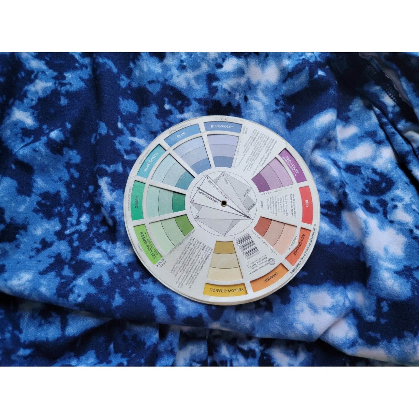 Rouge Collection Women Dress 2X Plus Mini Blue Tie Dye Cold Shoulder Spaghetti