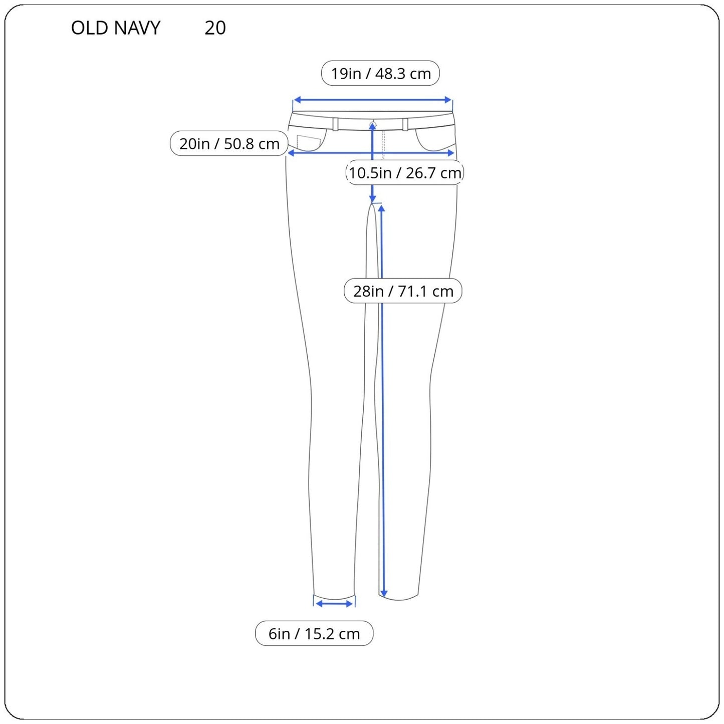 Old Navy Rockstar Womens Jeans 20 Plus Super Skinny Black Comfy Cotton Blend