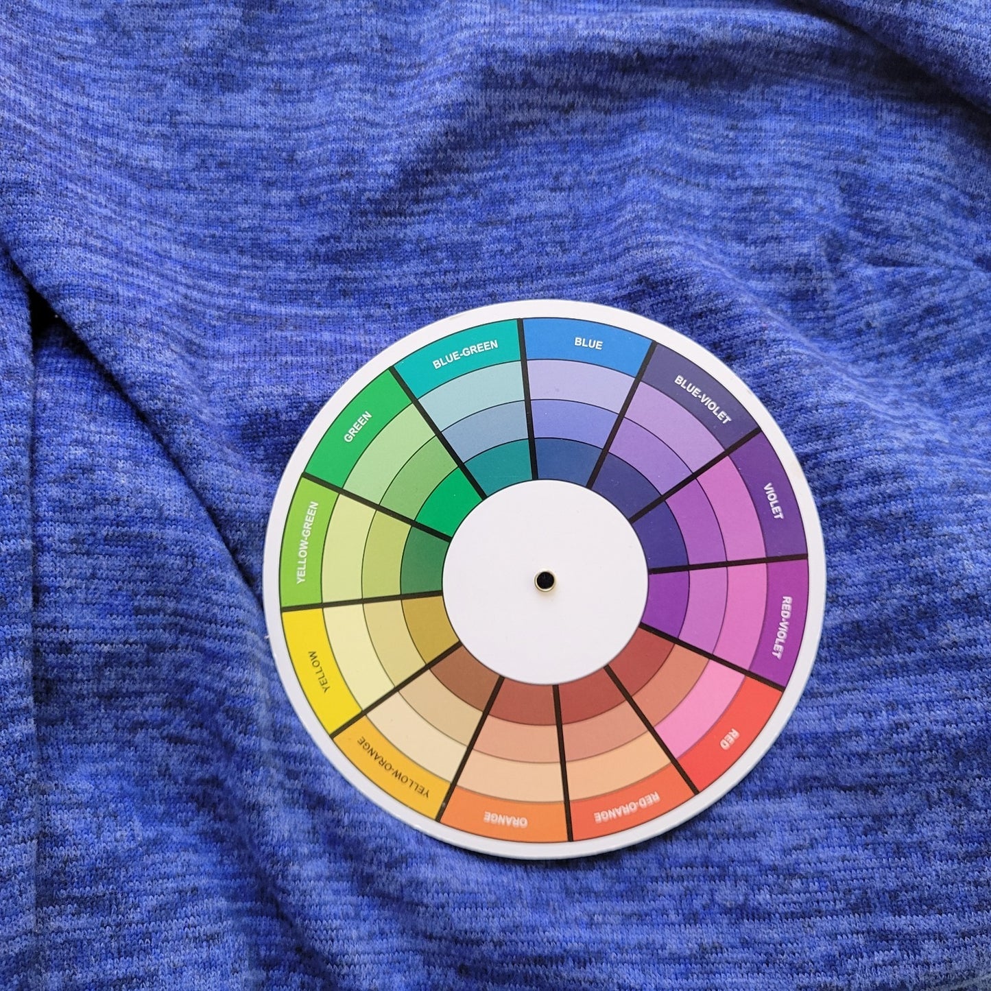 Tacera Womens Dress 1X Plus Mini Double Bell Sleeve Blue Heather Poly Blend