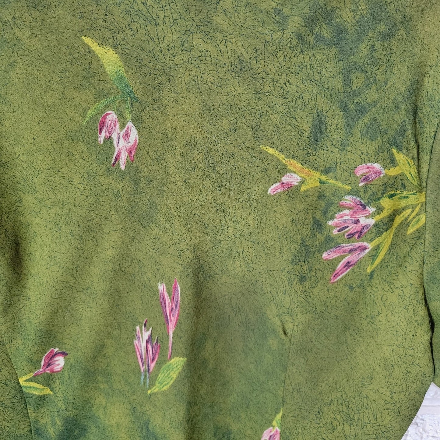 Mlle Gabrielle Womens Dress 20 Plus Short Sleeve Green Floral Polyester Lined