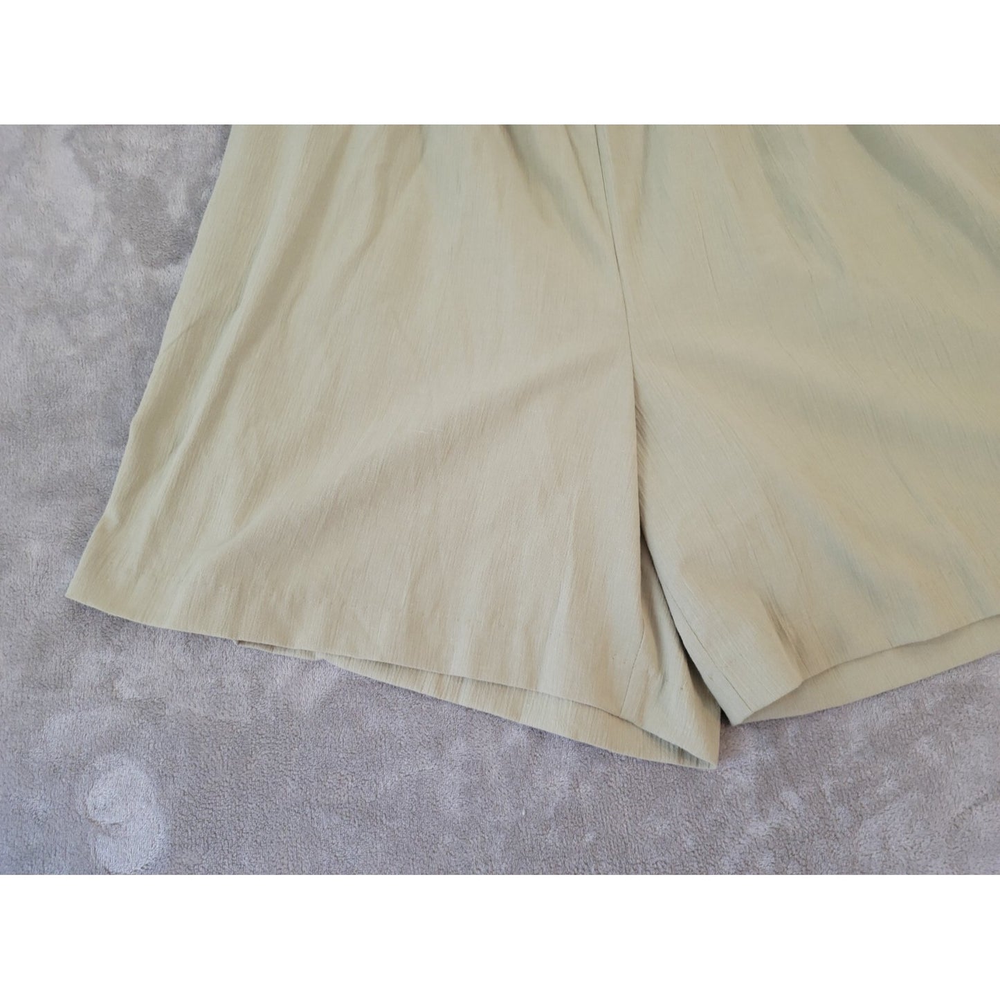 Jeno Neuman Womens Shorts 3XP Plus Petite Pull On Walking Green Pockets New