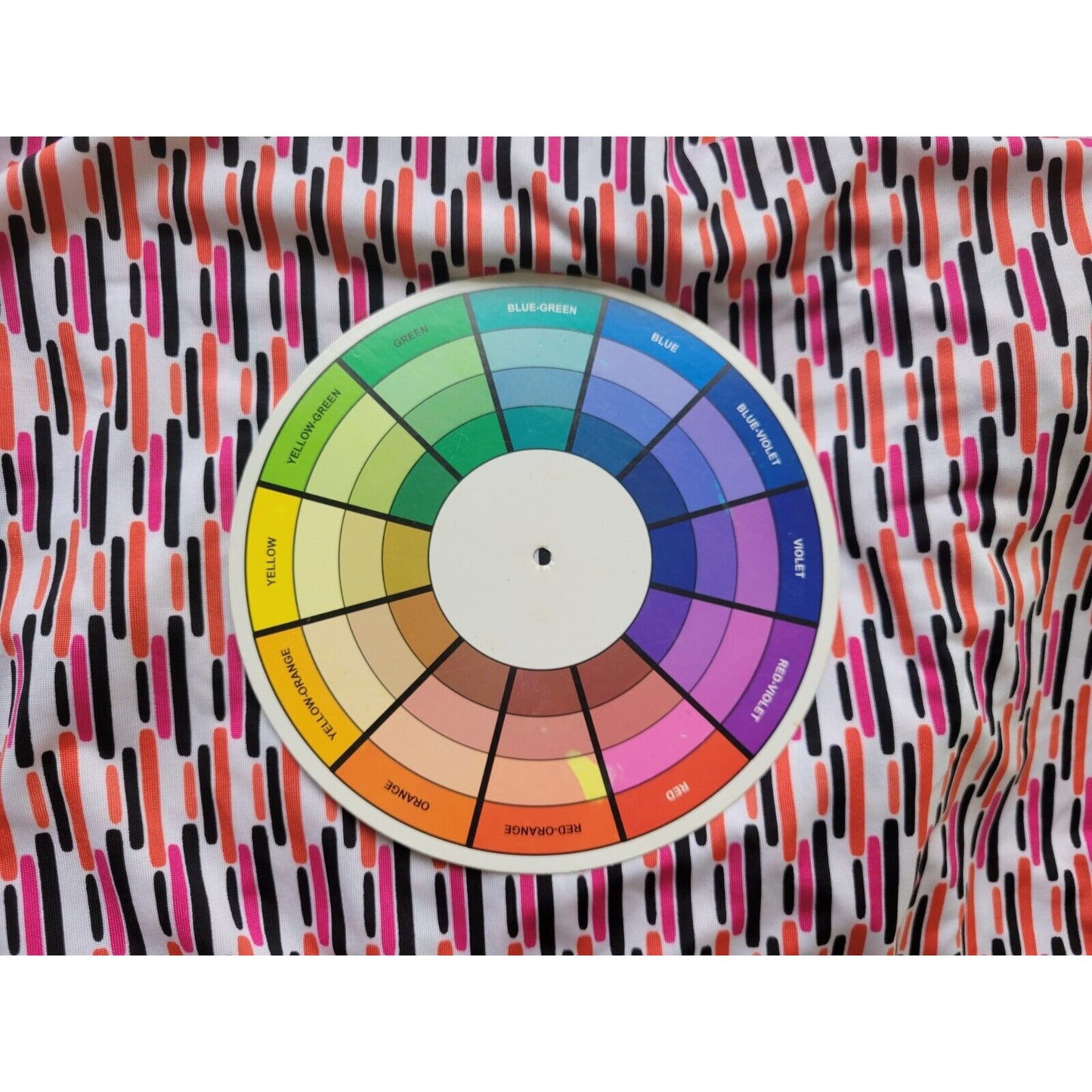 Worthington Womens Top Extra Large XL Sleeveless Pink Geometric Cowl Neck Career