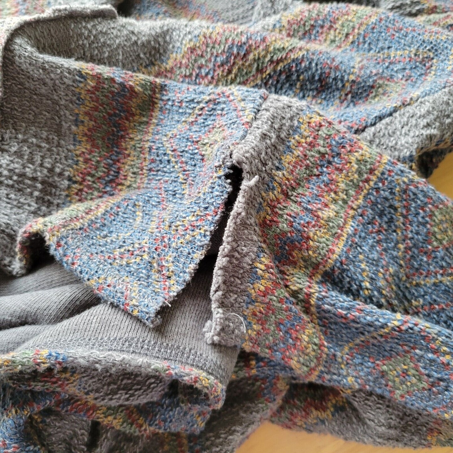 American Crown Womens Top 2XL Plus Hoodie Knit California Southwestern Comfy