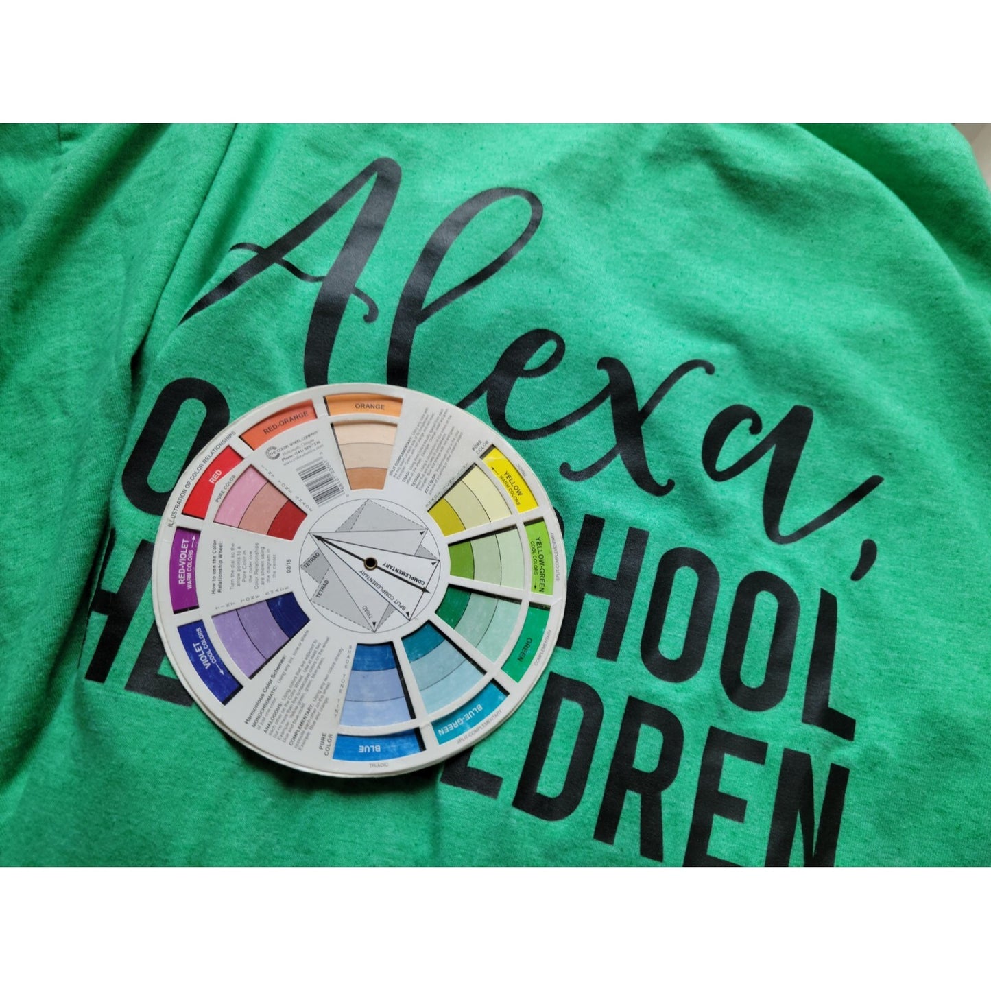 Gildan Homeschool the Children Alexa Womens Top 3XL Plus Tee Green Homeschooling