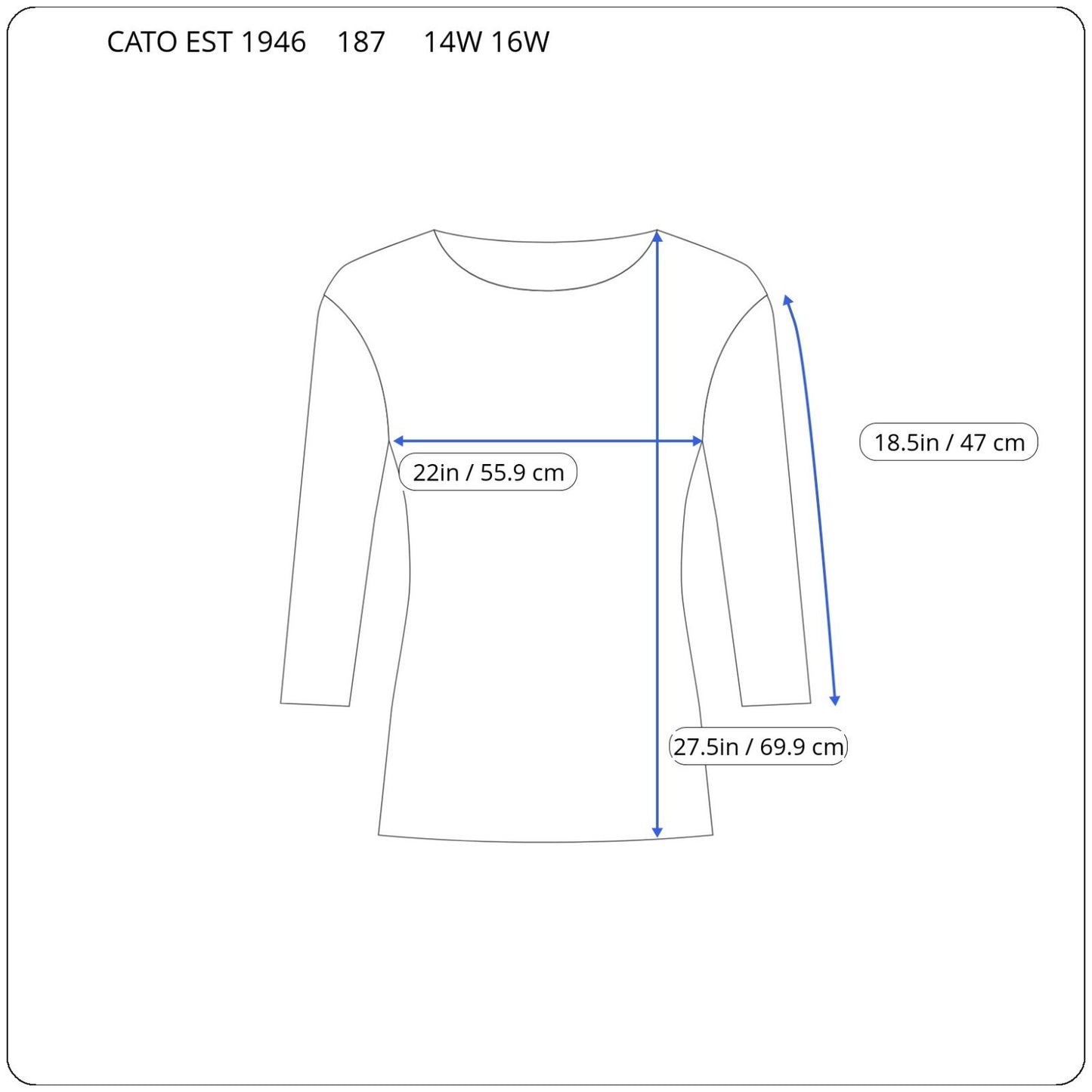 Cato Est 1946 Womens Top 14W 16W Plus 3/4 Open Sleeve Pink Floral Semi Sheer