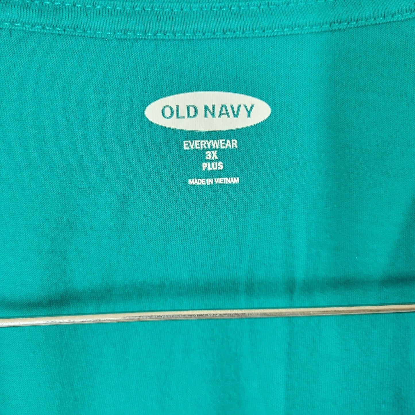 Old Navy Everywear Womens Top 3X Plus Tee Pajama Cozy Vibes Penguin Blue Green