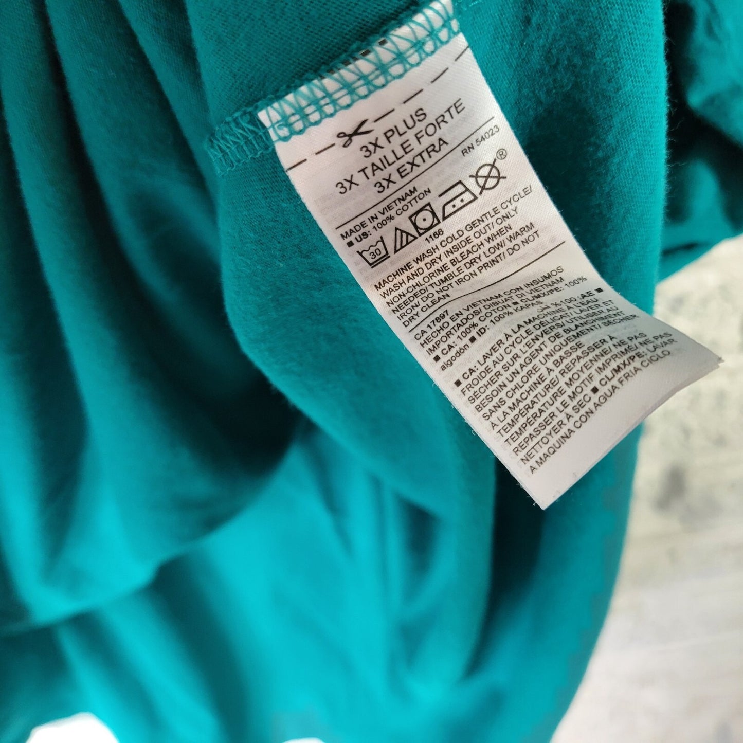 Old Navy Everywear Womens Top 3X Plus Tee Pajama Cozy Vibes Penguin Blue Green