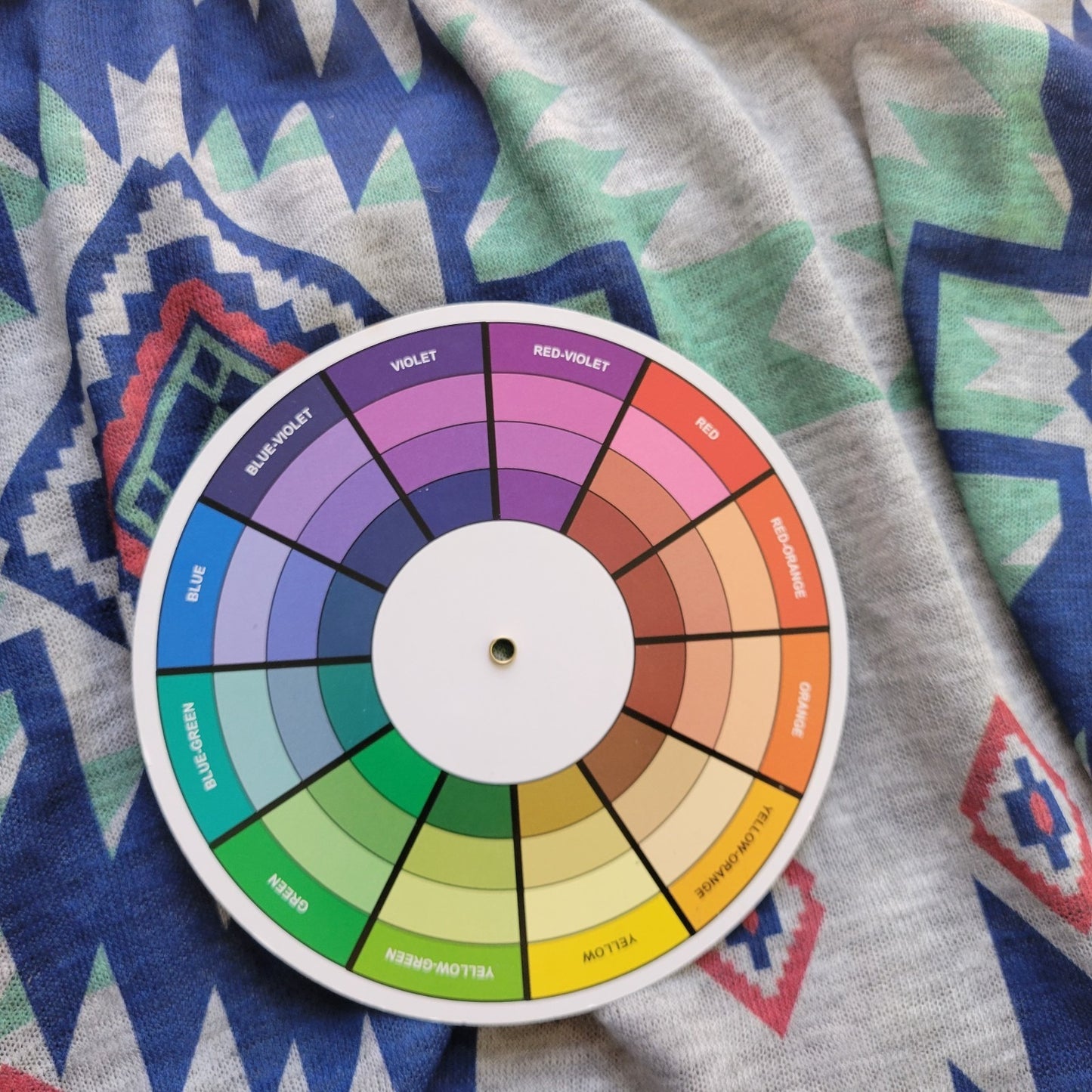 Signature Studio Womens Top XL Tank Racerback Gray Tribal Geometric Lightweight