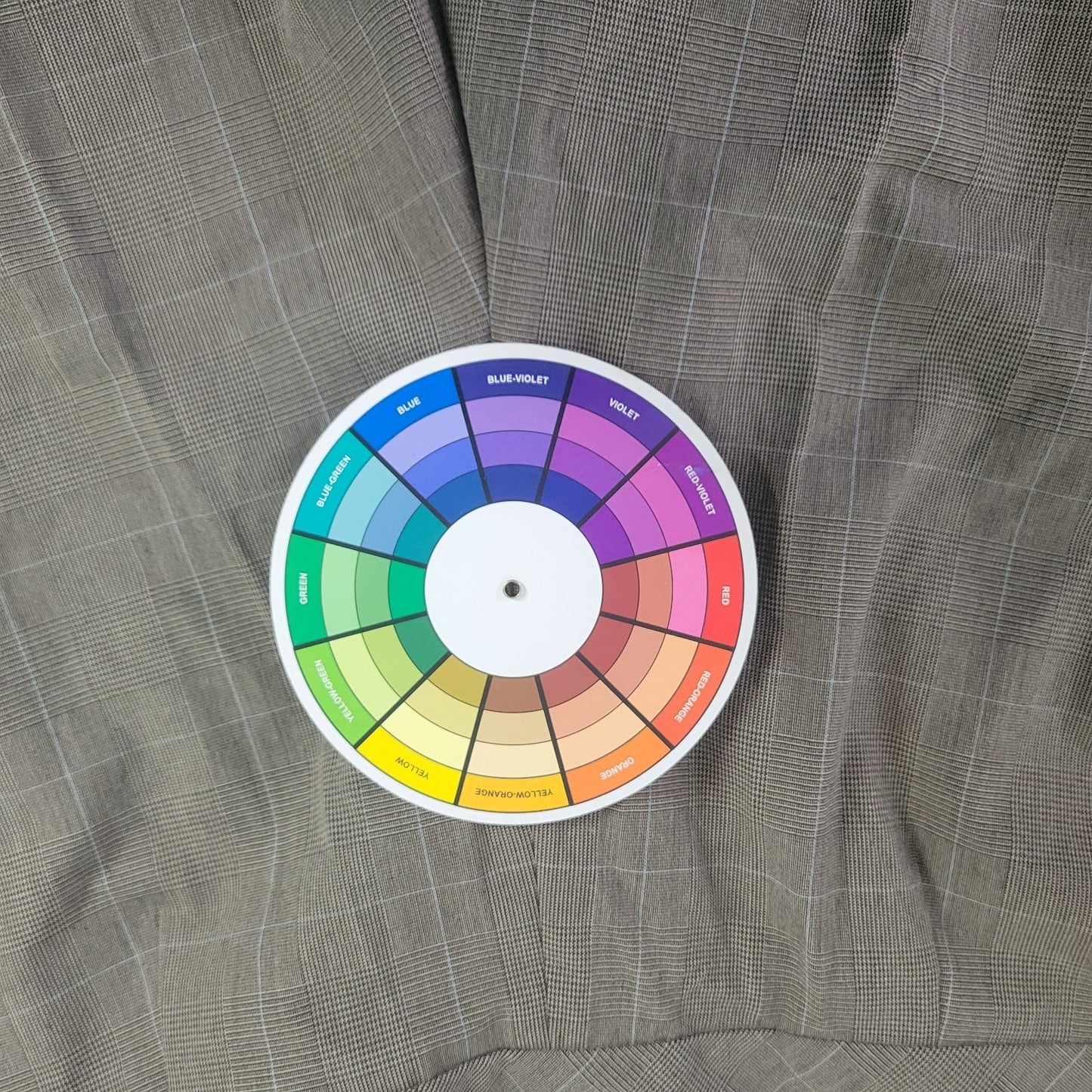 Style Co Womens Pants 18 Plus Straight Leg Brown Plaid Zip Fly Office Casual