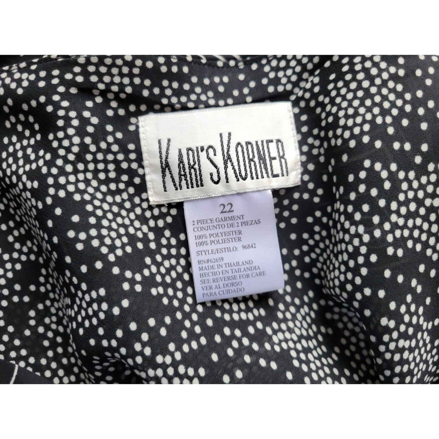Karis Korner Black Geometric Flare Midi Skirt Plus Size 22 Office Business