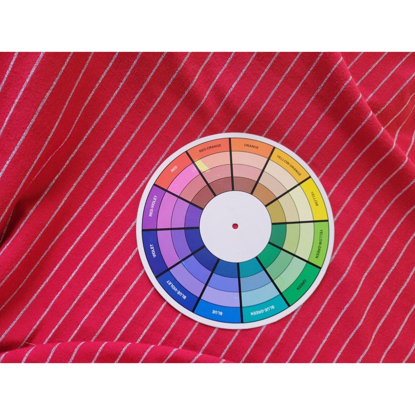 Cato Womens Top 3XPlus  Tunic Long Sleeve Knit Red Stripe Sheer Poly Blend