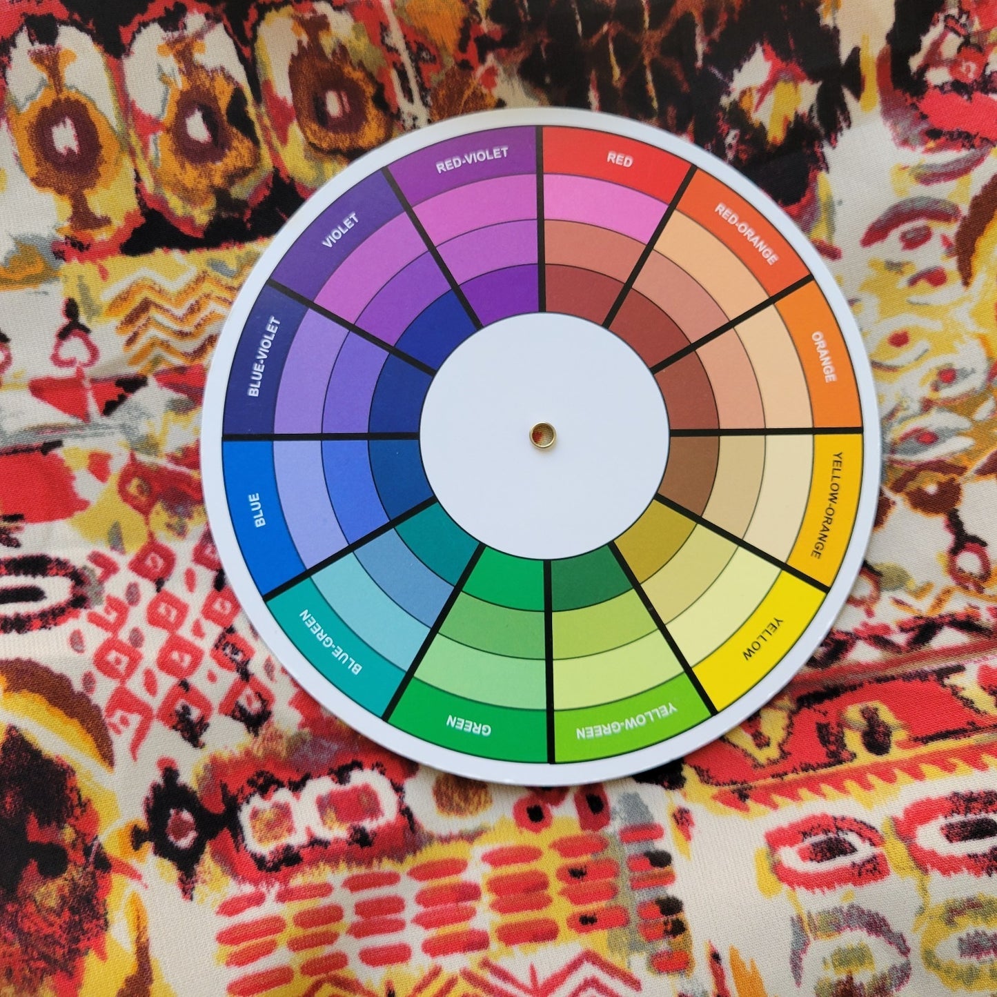 Inner Beauty Women Top 2X Plus Tee Short Sleeve Red Black Watercolor Lightweight