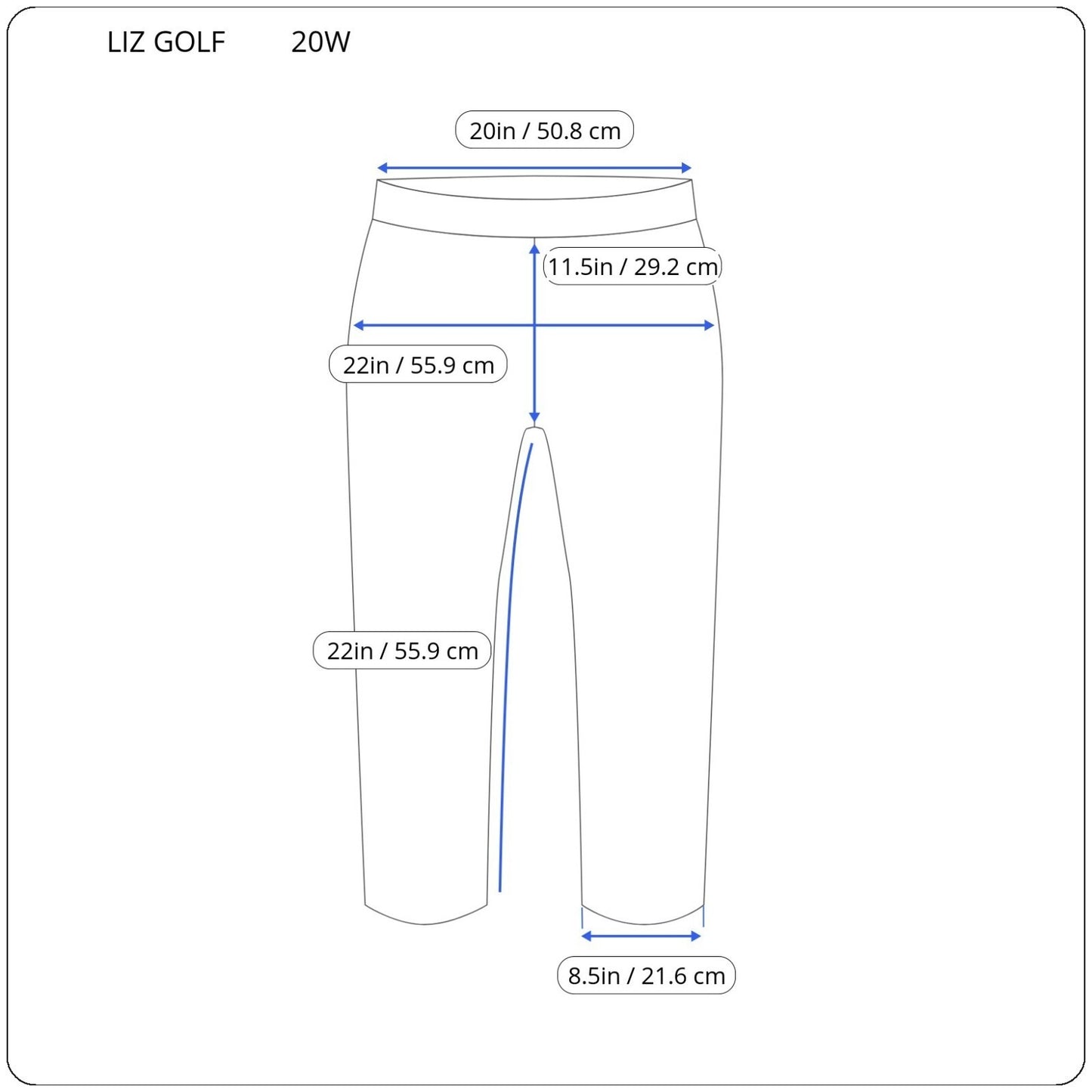 Liz Golf Claiborne Womens Pants 20W Plus Audra Capri Black Zip Fly Cotton Blend