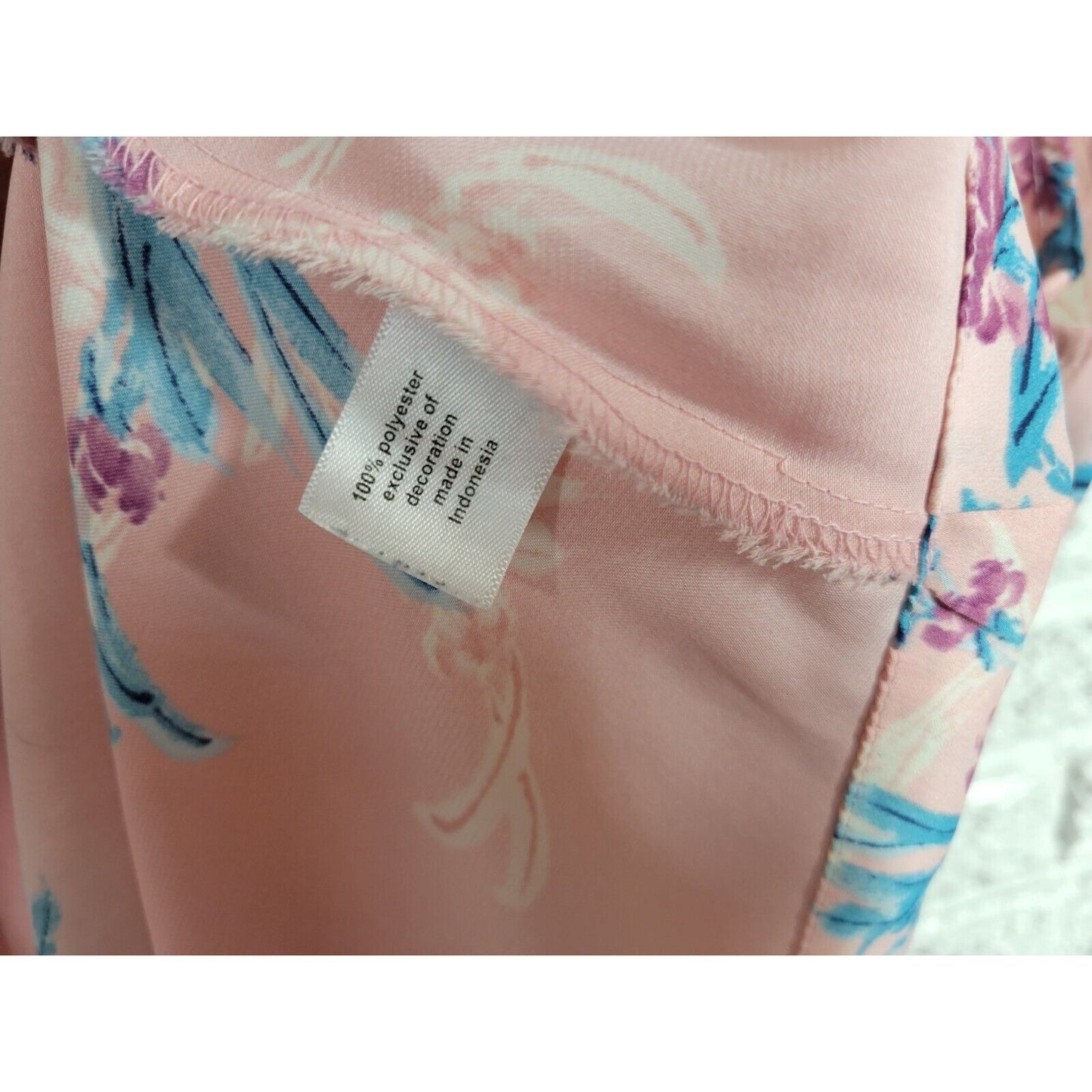 Lane Bryant Womens Top 22 Tank Pink Floral Lightweight Lace Trim Polyester Sheer