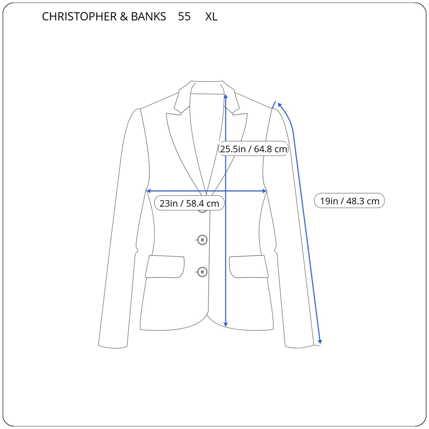 Christopher & Banks Women's XL Shacket Jacket Purple Blue Floral FLO92E