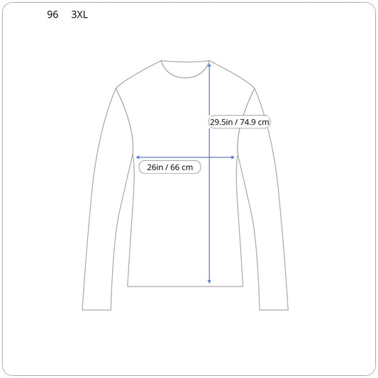 3XL Plus Size Women Parrot Margarita V-Neck Blue Long Raglan Sleeve Tee BLU1E